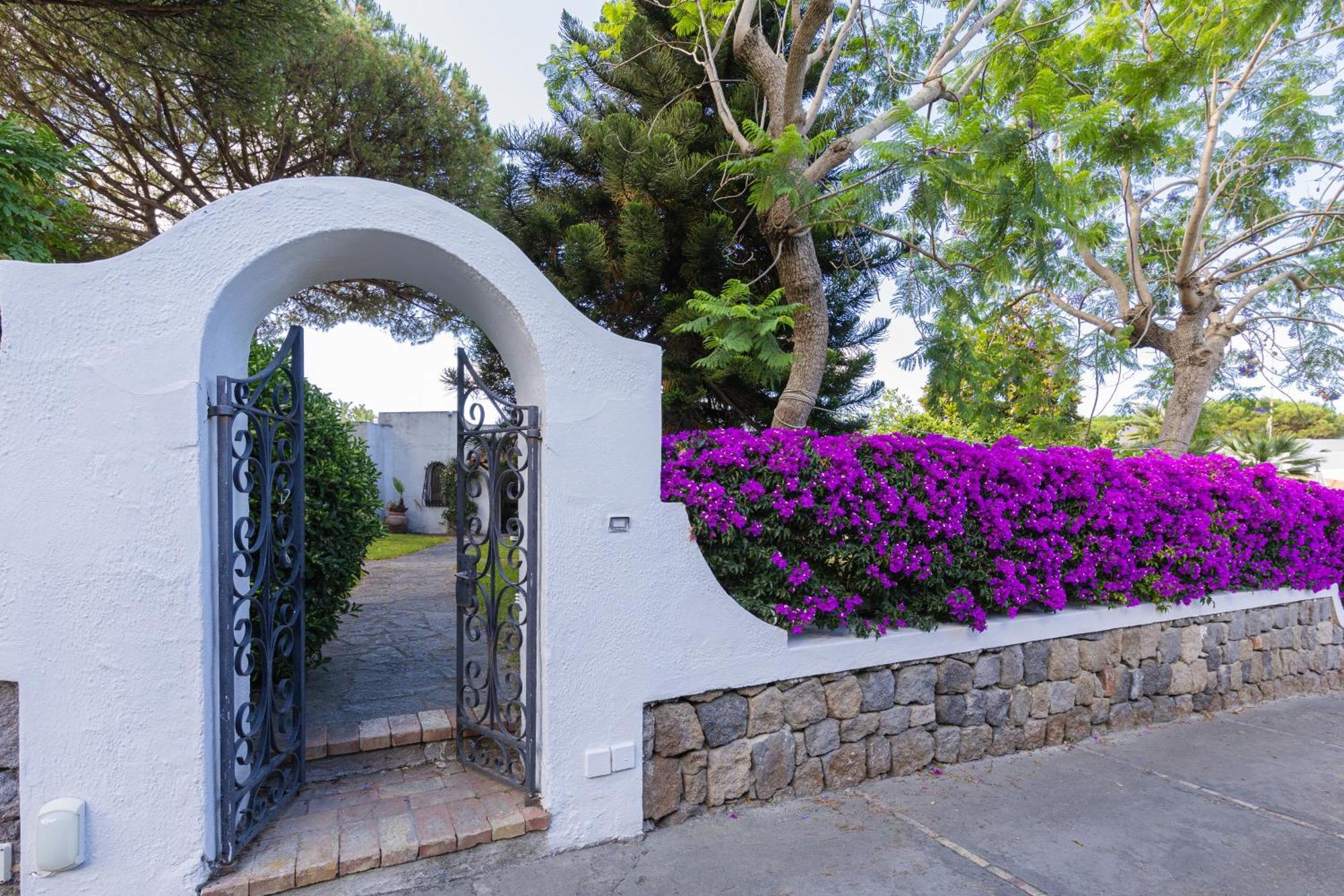 Villetta Con Giardino Esclusivo Di 1000 Mq, Piscina, Tennis, Calcio, Bocce Forio di Ischia Eksteriør bilde