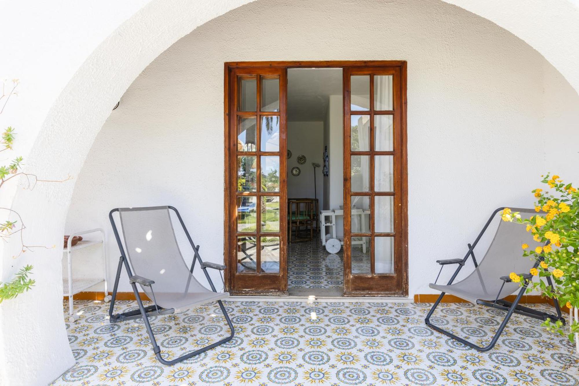 Villetta Con Giardino Esclusivo Di 1000 Mq, Piscina, Tennis, Calcio, Bocce Forio di Ischia Eksteriør bilde