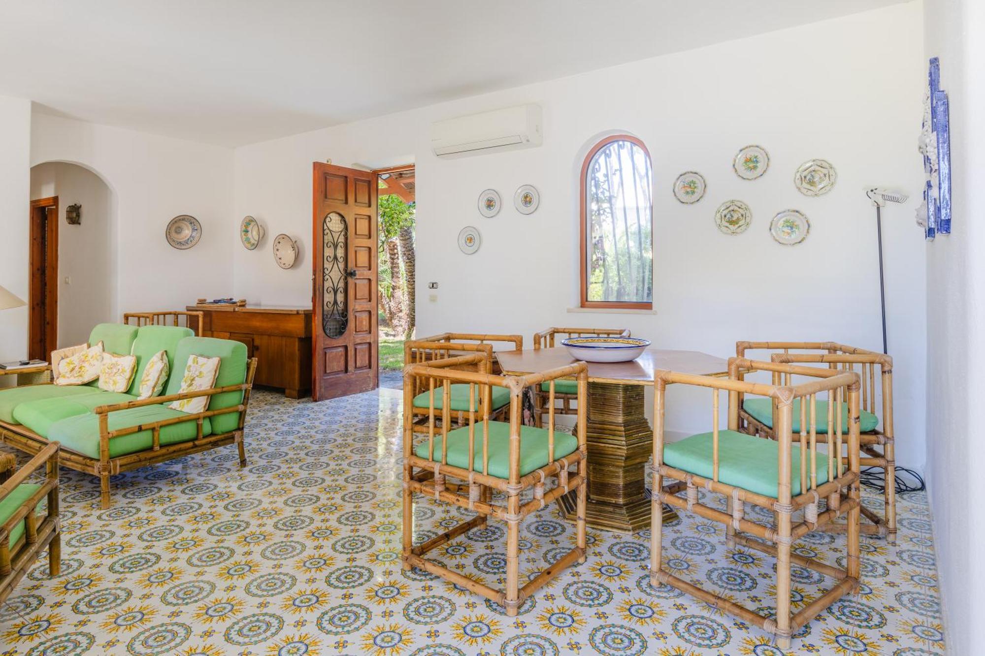 Villetta Con Giardino Esclusivo Di 1000 Mq, Piscina, Tennis, Calcio, Bocce Forio di Ischia Eksteriør bilde