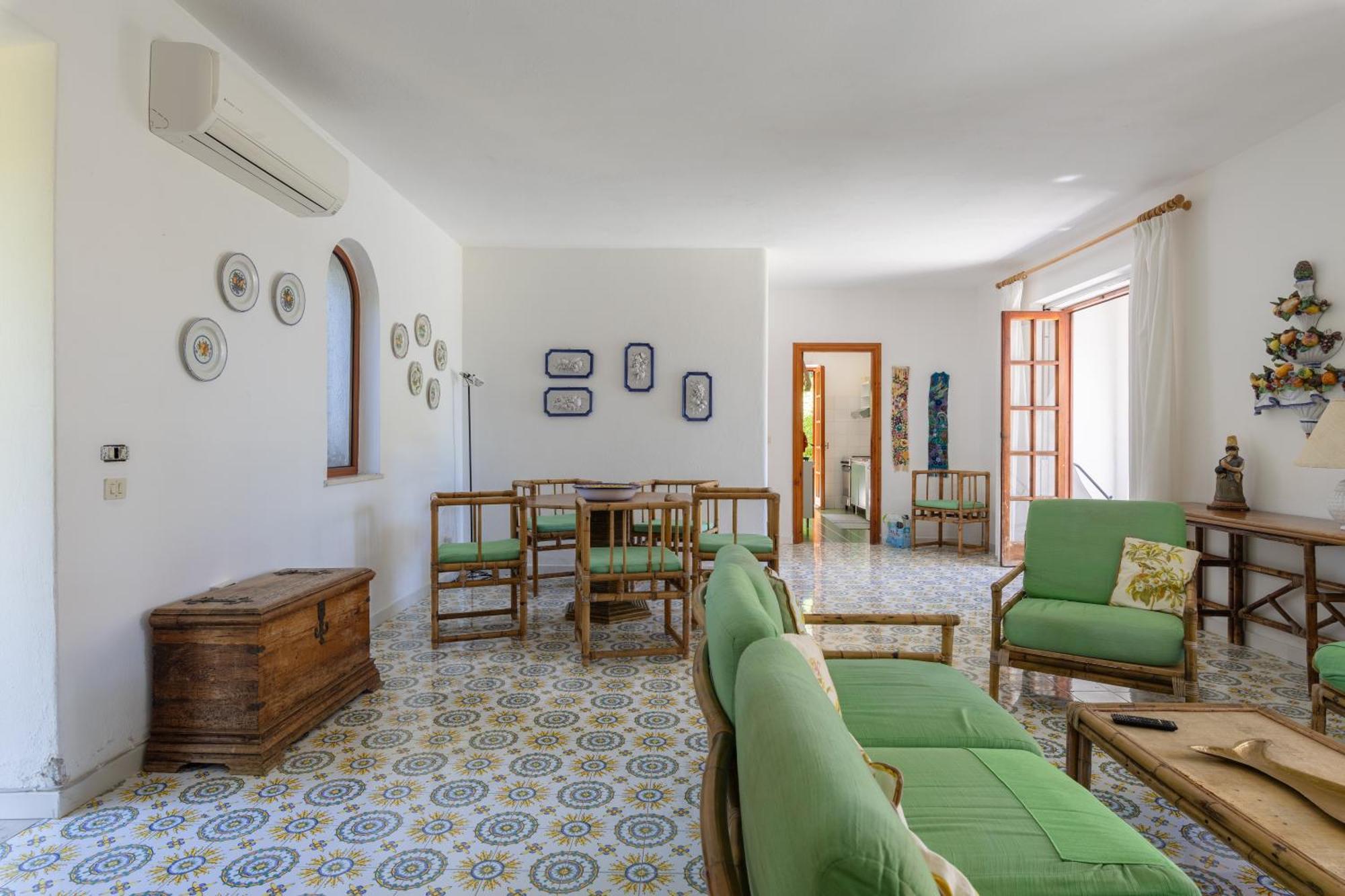 Villetta Con Giardino Esclusivo Di 1000 Mq, Piscina, Tennis, Calcio, Bocce Forio di Ischia Eksteriør bilde